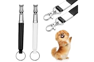 SENLONG Dog Whistle - Adjustable Ultrasonic Silent Dog Whistle,Dog Whistle to Stop Barking Neighbors Dog,Silent Dog Whistle
