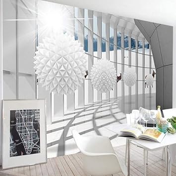 Téléchargement gratuit Images 3d Papier Peint Moderne Couloir Spherique Batiment Espace Paysage dernière par