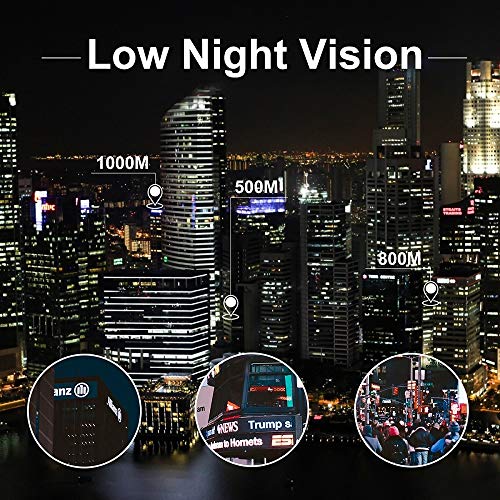 2 Monocular+12X50+Smartphone+Control+Waterproof+Surveillance