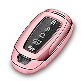 Tengare Car Key Fob Cover Compatible with Hyundai