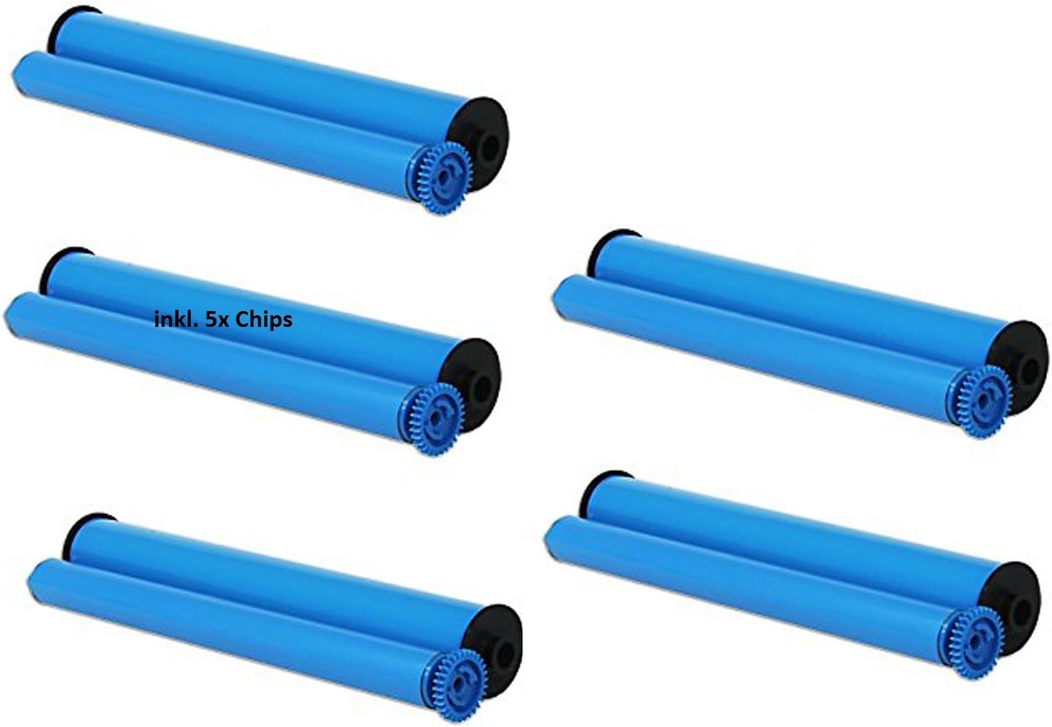 TTRecycling 5x Compatible Replaces Philips PFA 351/PFA352 Magic 5 INKFILM + 5x Chip – 352