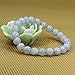 Natural AA Grade Blue Lace Agate Gemstone 8mm Ball Beads Stretch Bracelet 7 Inch