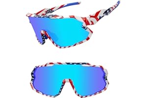 Tunfund Vipers Sunglasses Men Women,Cycling glasses,Polarized Sports Sunglasses for Bike Fishing Running and Climbing UV 400