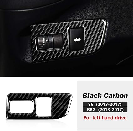 Subaru Brz Toyota 86 Car Sticker 1 Boot Switch Control Button Black Amazon De Kuche Haushalt