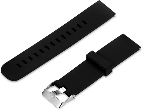 Amazon Lancardo ラバーベルト 交換バンド 18mm mm 22mm 黑 シリコーンストラップ 時計替えベルト 防水腕時計用ベルト メンズ レデイース イージークリック スポーツ ウォッチバンド 学生 男女通用 mm 腕時計 腕時計 通販