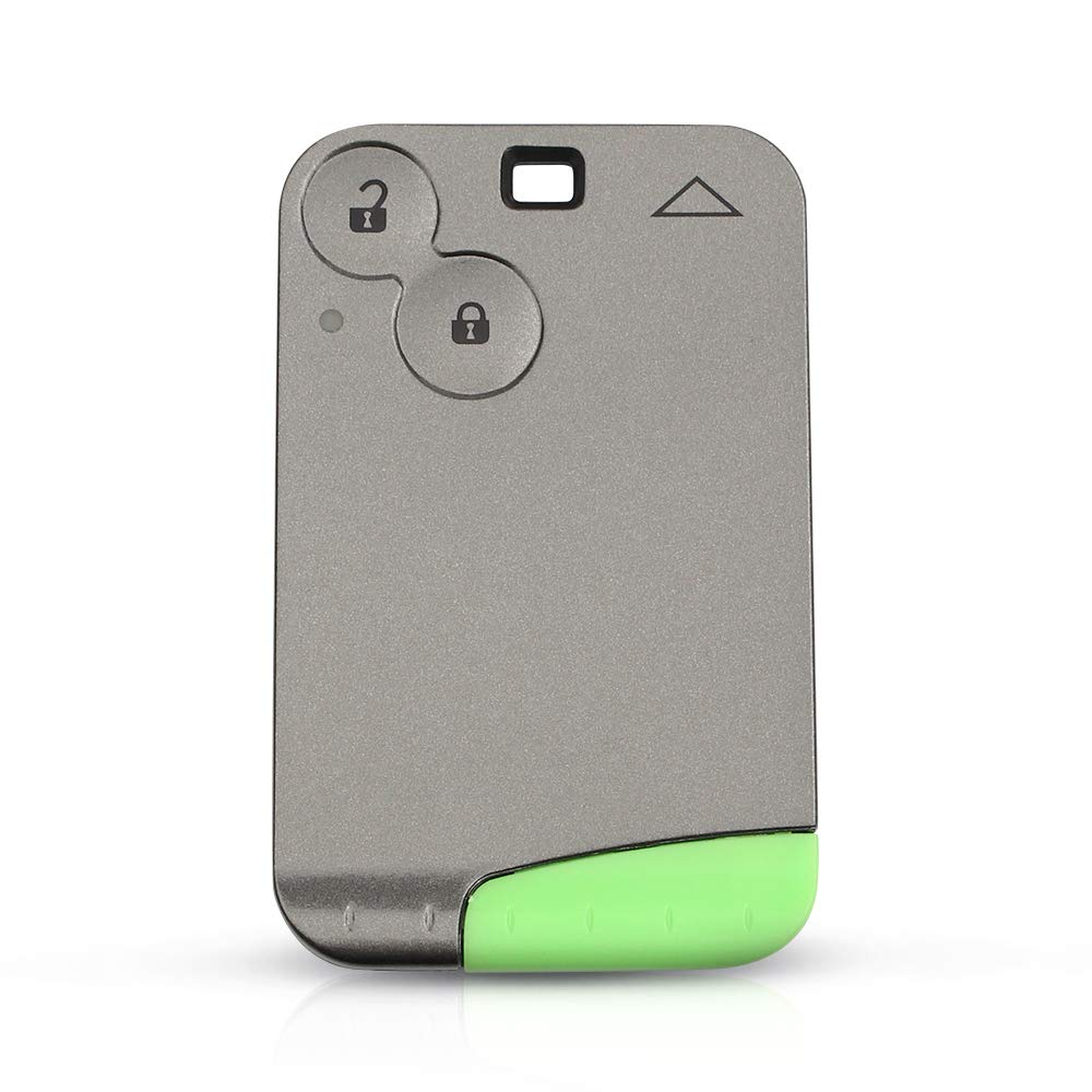 2 Buttons Replacement Remote Car Key Card Shell Case With Blade For Renault Laguna 2 clio 3 Espace auto Smart Card Key