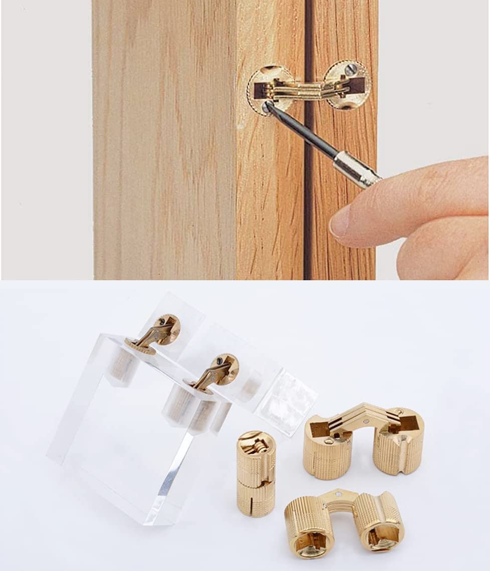 Chrome Workout Bar Coshar 8Pcs Brass Barrel Hinges 16mm - Concealed ...
