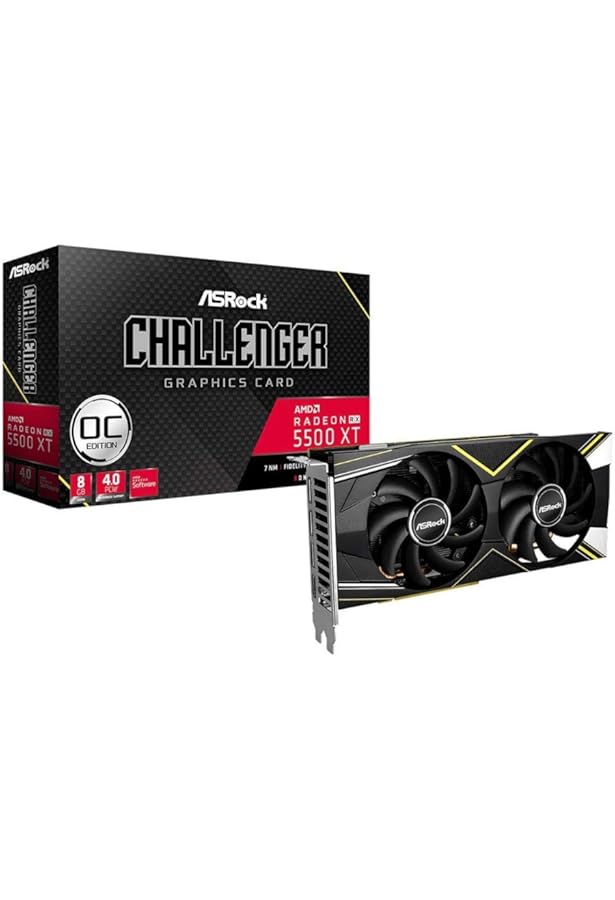 Amazon.com: ASRock Radeon RX 5600 XT Challenger D OC Edition Dual