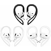 IiEXCEL 3 Pairs for AirPods Pro 3 Ear Hooks, Multi-Dimensional Adjustable Ergonomic Design Anti Slip Sport Clip Holder Hooks Compatible with AirPods Pro 1, 2, 3, 4, Pro, Pro 2, Pro 3-3 Color