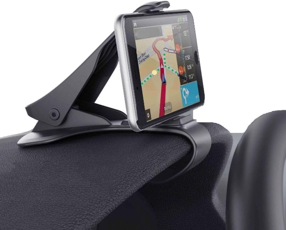 Cell Phone Holder for Car HUD Adjustable Dashboard Non-Slip Phone Mount for Safe Driving Car Mount Compatible with iPhone 7/7 Plus/SE / 6s / 6s Plus / 5s / 4s Samsung Galaxy S8 / S7 / S6