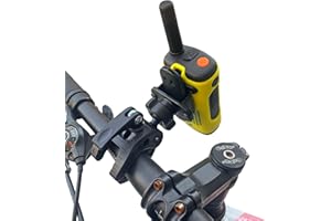 HYSHIKRA Motorcycle Walkie-Talkie Mount, Bike Bicycle Radio Holder Hanger for Baofeng UV5R Motorola Talkabout Kenwood Yaesu Midland CB Handheld Radio