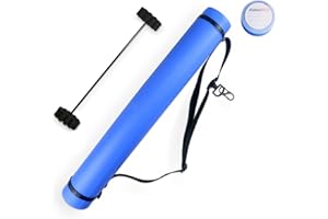 BOWSOUL Arrow Tube Case Adjustable and Extendable Archery Arrow Holder Archery Quivers for Hunting, Target Shooting-Protective EVA Foam Arrow Insert Included