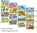 Party Favors Puzzles for Kids Wooden Puzzles for Boys & Girls, 4 Sets (with Individual Storage Tin)