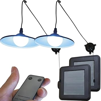 Solar shed light with remote control