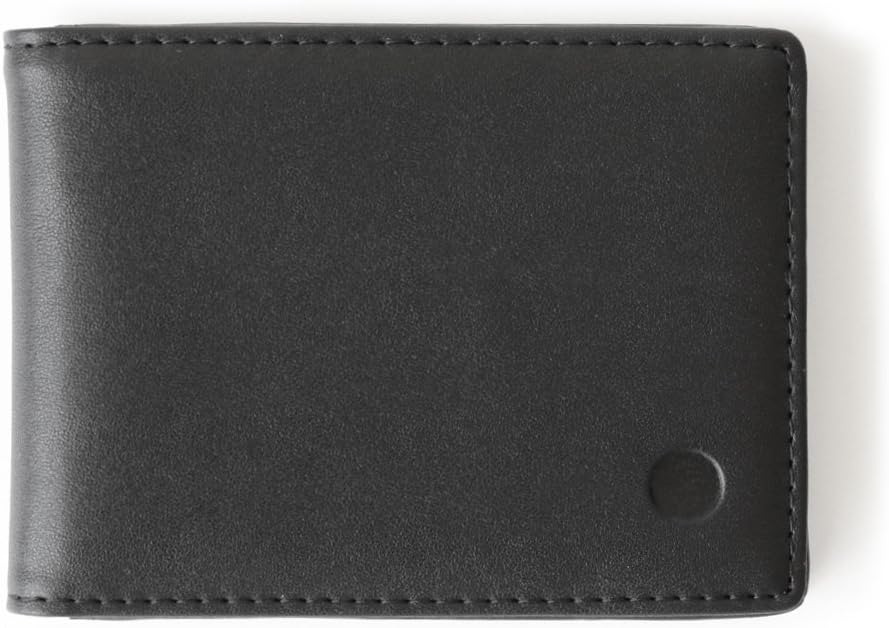 Slim wallet for men from DECISIVE / small, light and slim card holder / black