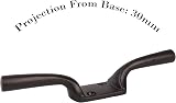 White Hinge 6 Inch Large Metal Cleat Hook 150mm Black Japanned Strong view 7