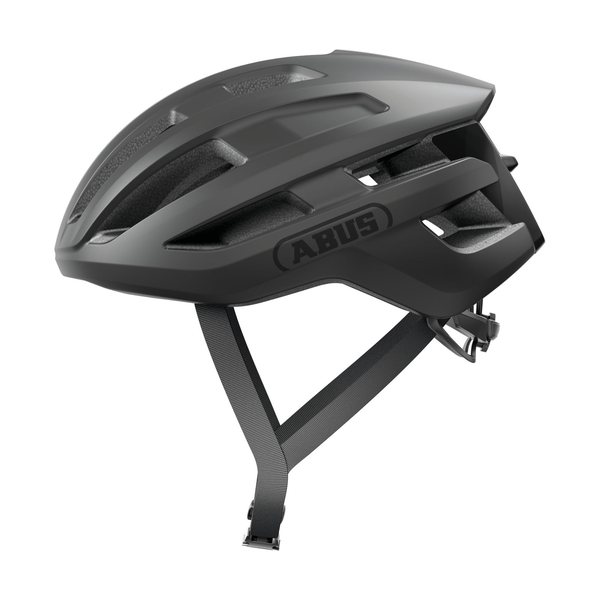 ABUS PowerDome road bike helmet - lightweight bike helmet with clever ventilation system and aerodynamic profile - Made in Italy - for men and women