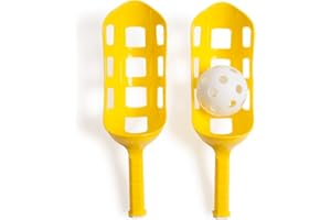 Champion Sports Scoop Ball Set: Classic Outdoor Lawn Party & Kids Game in 6 Assorted Colors