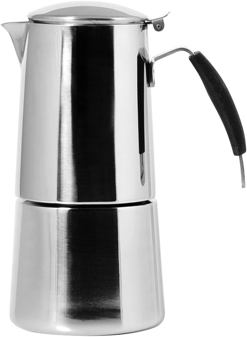 Ilsa Espresso Coffee Maker Stainless Steel 6 Cups Kitchen