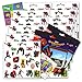 Spiderman Homcoming Stickers Party Favors Bundle of 12 Spiderman Sticker Sheets and 2 GWW Specialty Reward Stickers
