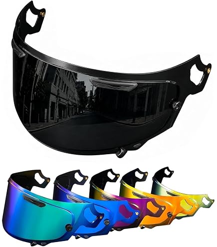 Amazon.com: The Helmet Shop VAS-V MAX Visor for Corsair-X, Signet