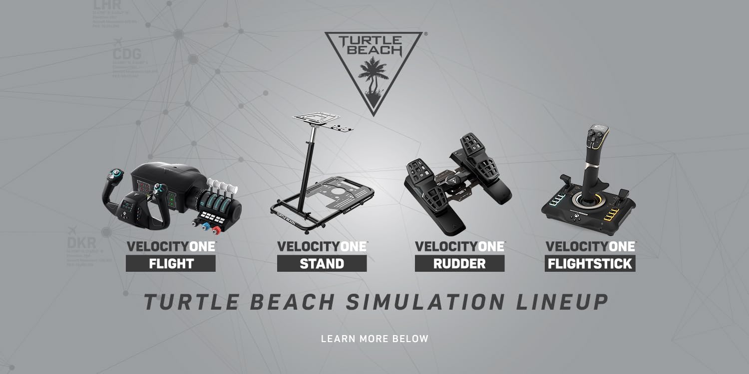 Turtle Beach VelocityOne Rudder für Flugsimulator, für Xbox/PC 5