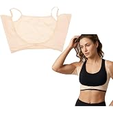 Healeved Underarm Sweat Vests Breathable Armpit Sweat Proof Shirts Armpit Pads Reusable Guard proof Undershirts Women Dress Shields for Underarm