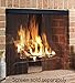 Midwest Hearth Adjustable Rod and Valance Kit for Fireplace Spark Screens (Black) Made in USA