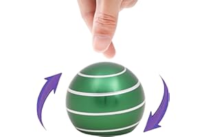 SAMILALAGO Desk-Toys for Fidget Kinetic-Cool-Gadgets: Cool-Stuff for Kid Children Teen Adult, Optical-Illusion Toy for Office School Home Women Men Christmas Stress-Relief-Gifts 180 Seconds Spinning