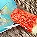 Resinta 200 Pieces Ice Pop Set Clear Ice Pop Bags Ice Cream Sticks Wooden Popsicle Sticks with Hot Sealing Packing for Ice Pop Making
