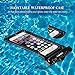 Floatable Waterproof Phone Case, Vansky Waterproof Phone Pouch with Armband and Audio Jack for iphone 11 X, 8 Plus, 7 Plus, 6S, Sansung LG Huawei