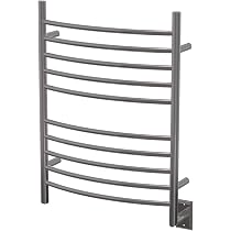 Amazon.com: Amba Radiant Curved RWH-CP 10-Bar Hardwired Towel Warmer in  Polished : Home u0026 Kitchen