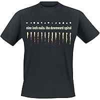 Amazon.com: Nine Inch Nails T Shirt The Downward Spiral Band Logo 