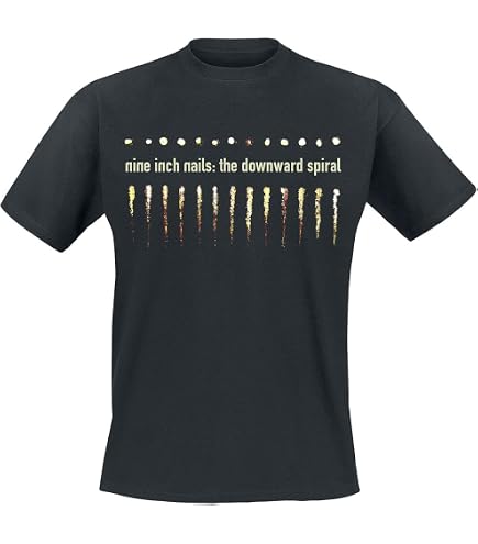 Amazon.com: Nine Inch Nails T Shirt Pretty Hate Machine Band Logo