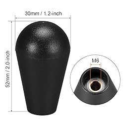 uxcell Ellipse Oval Joystick Head Rocker Ball Top