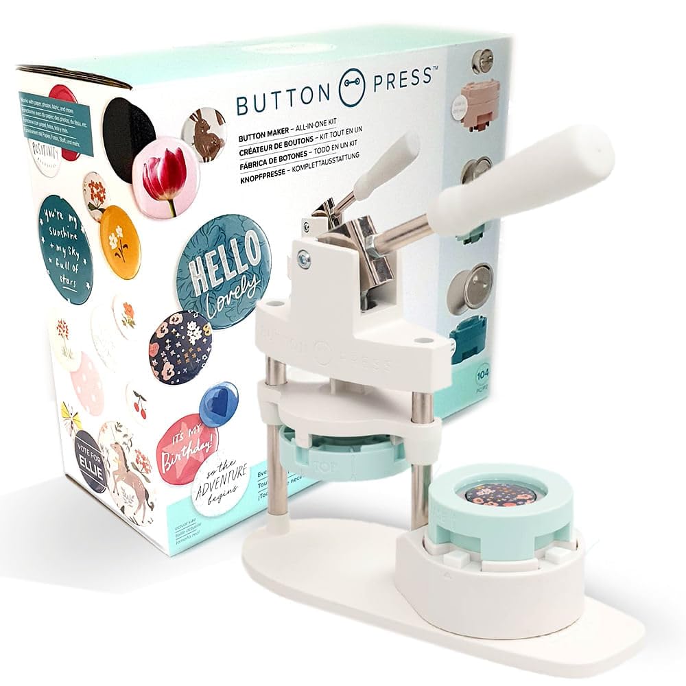 Photo 1 of We R Memory Keepers Button Press Bundle - WR661104