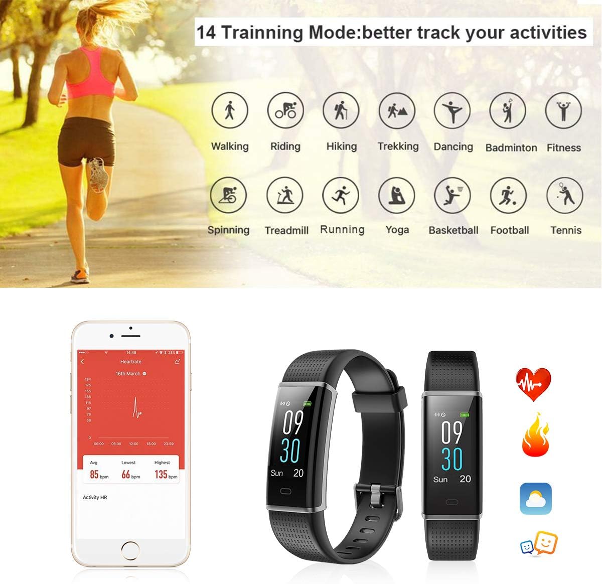 efo shm fitness tracker