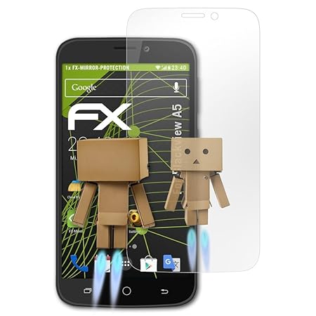 atFolix Displayfolie für Blackview A5 Spiegelfolie, Spiegeleffekt FX Schutzfolie
