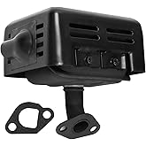 EATAKWARD GX160 GX200 Muffler Exhaust Silencer with Gasket Replaces # 18310-ZF1-000 Compatible with Honda and Clone GX120 159