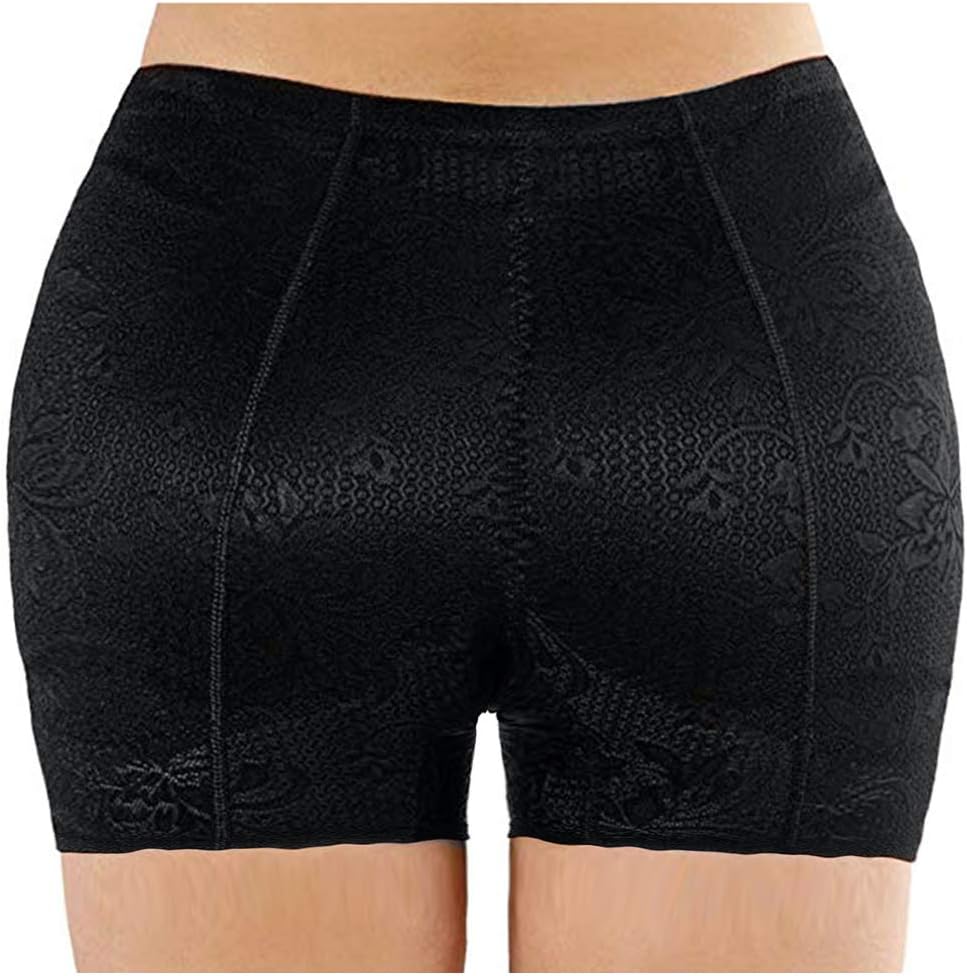 Womens Lace Panties Butt Enhancer Padded Shapewear Foam Buttock Lifter Hip Pads