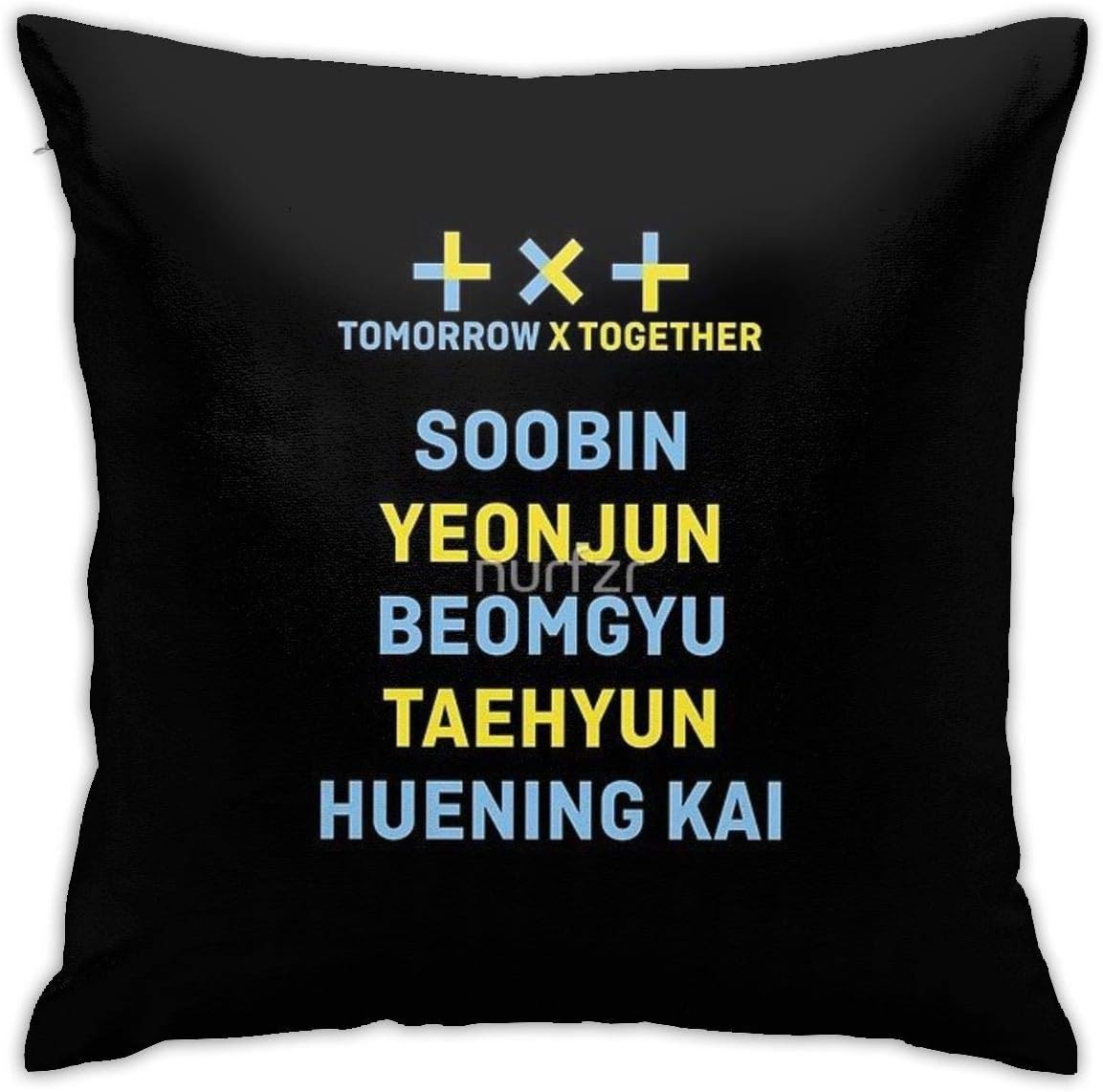 GMGMJY TXT Kpop Pillow TXT Pillowcase Multicoloured Generalduty 18inch18inch