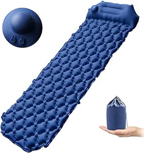 small inflatable sleeping pad