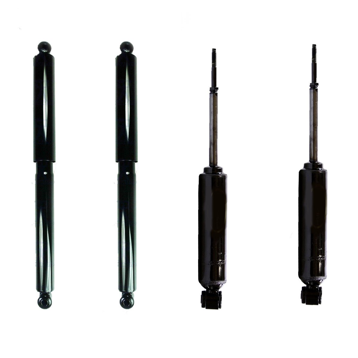 2. Detroit Axle - Set (4) Front & Rear Shock Absorbers for 1997-2004 Dodge Dakota