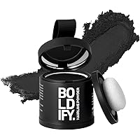 BOLDIFY Hairline Powder (LARGE, 10g) - Root Touch Up Hair Color for Gray Coverage - Bald Spot Concealing Hair Powder for Wome