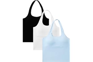 SEAUR Girls' Halter Neck Crop Tops with Lightly Pads Teen Tank Tops Basic Undervest for Sports Workout Casual Size 8-14 Years