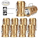 GT ROAD Solar Led Camping Lantern Flashlight Rechargeable(2Pack/4Pack/6Pack/10Pack)