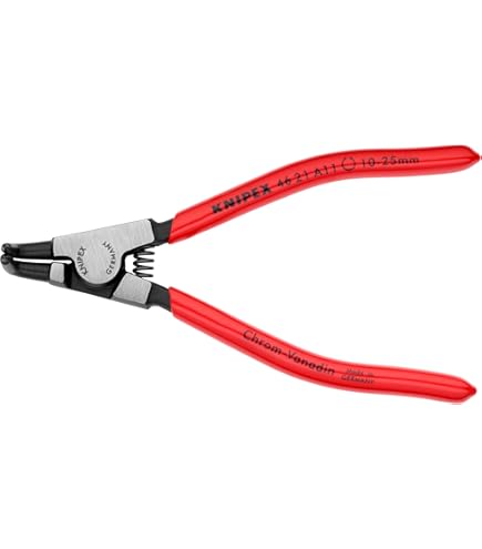 KNIPEX Tools - Circlip Pliers, External, 90 Degree Angled, Forged