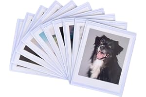 LAGIPA Magnetic Polaroid Picture Frame 3.5x4.25”, Fridge Magnet Frame for Polaroid Now i-Type/600/SX-70/OneStep+/Instax Wide 300/200/210 Films, Polaroid Display Frame, 10 Pack