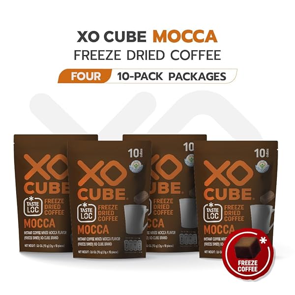 XOCUBE PREMIUM FREEZE-DRIED INSTANT COFFEE – MOCCA FLAVOR