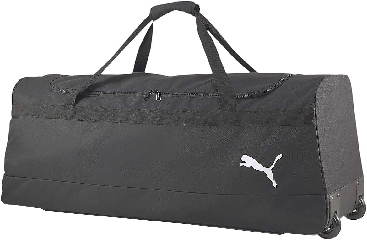 PUMA Unisex's teamGOAL 23 Wheel Teambag XL Travel Bag, Black, OSFA, one size, Puma Black